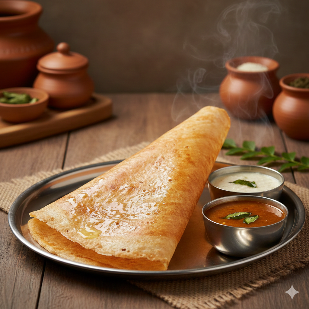 Butter Plain Dosa